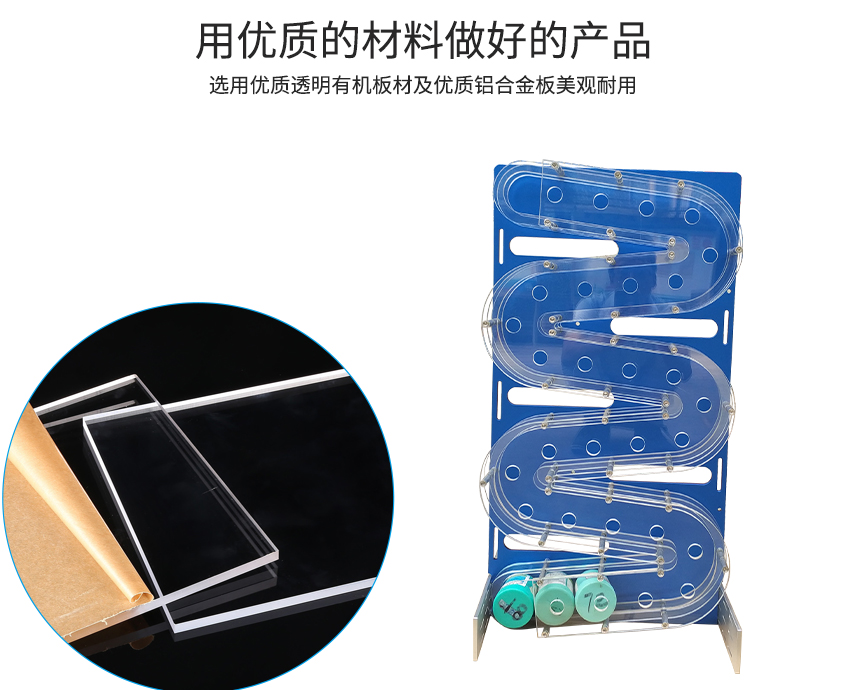 透明先進(jìn)先出架使用的材料 透明先進(jìn)先出架使用的材料