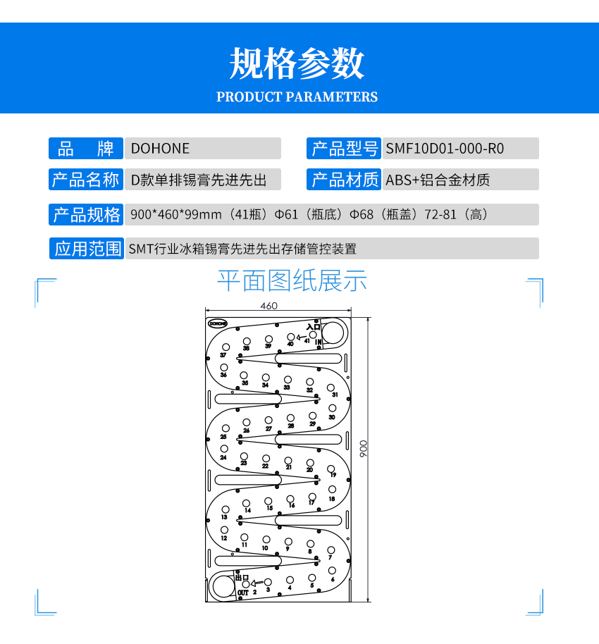 塑料錫膏先入先出防呆滑軌產(chǎn)品參數(shù) 塑料錫膏先入先出防呆滑軌產(chǎn)品參數(shù)