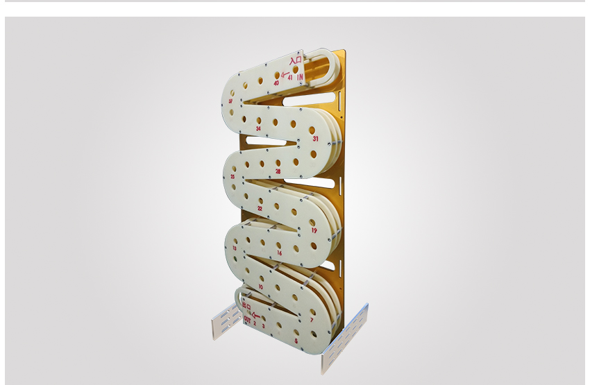 塑料錫膏先入先出防呆滑軌側(cè)面圖 塑料錫膏先入先出防呆滑軌側(cè)面圖